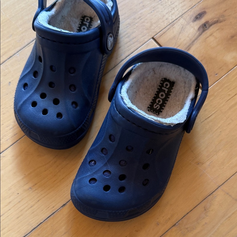 CROCS Kids Dark Blue Clogs